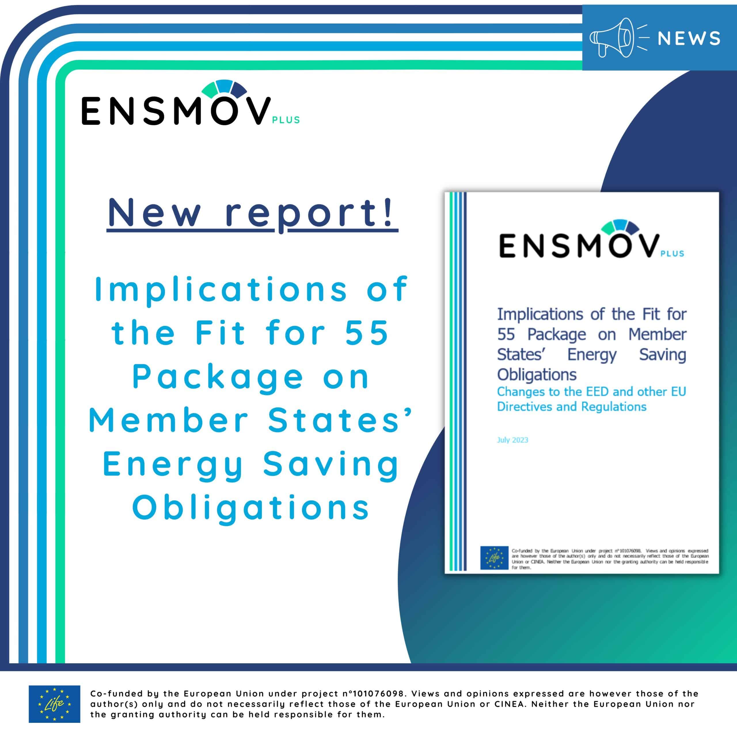 Implications of the Fit for 55 package on Member States’ energy saving ...