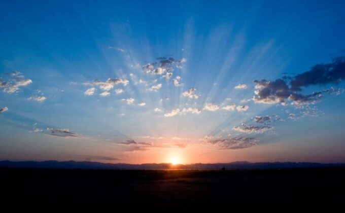 sunset clouds