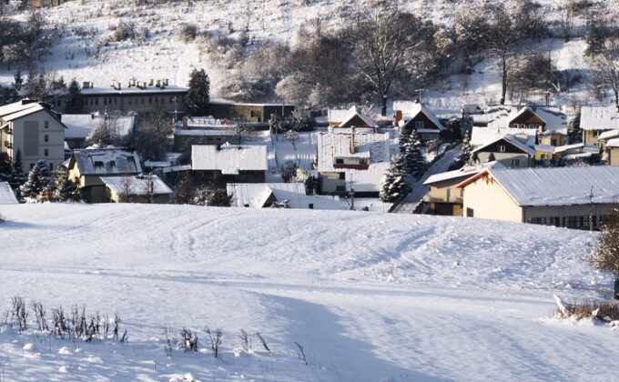 village in snow|village in snow