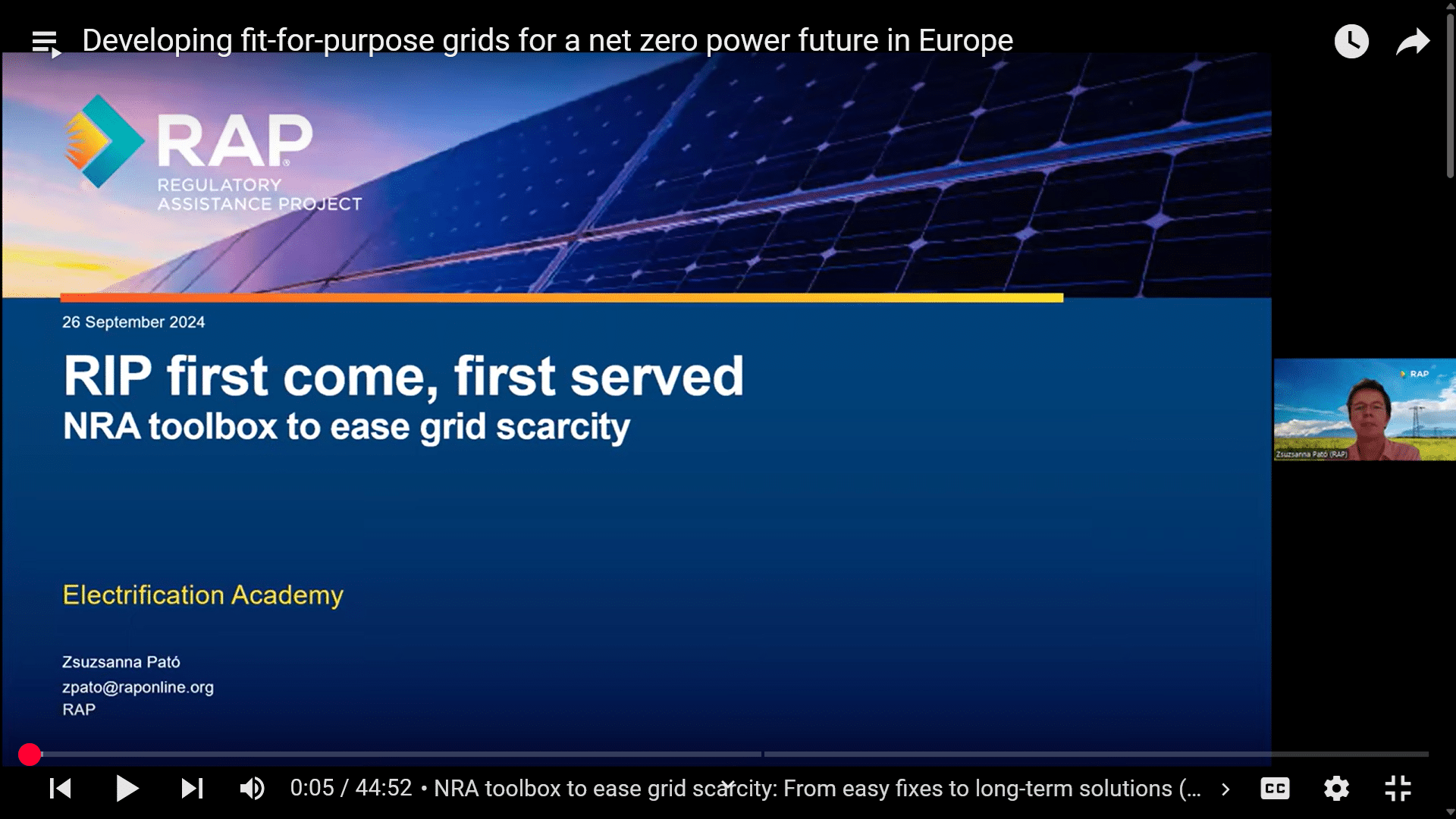 Developing fit-for-purpose grids for a net zero power future in Europe